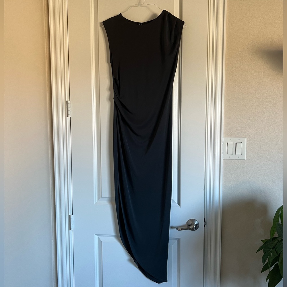 Lulus Grey Asymmetrical T-Shirt Dress - Size M